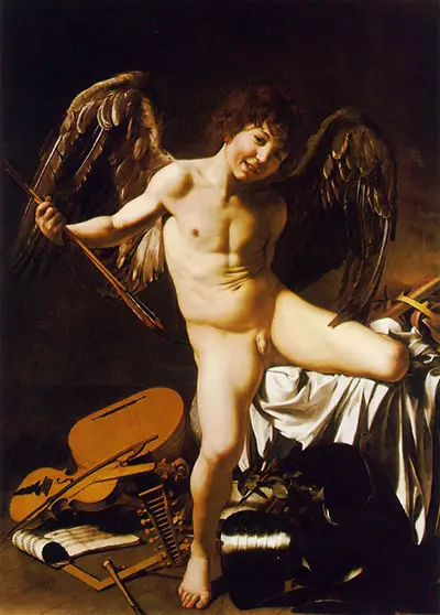 Amor Victorious (Amor Vincit Omnia) Caravaggio